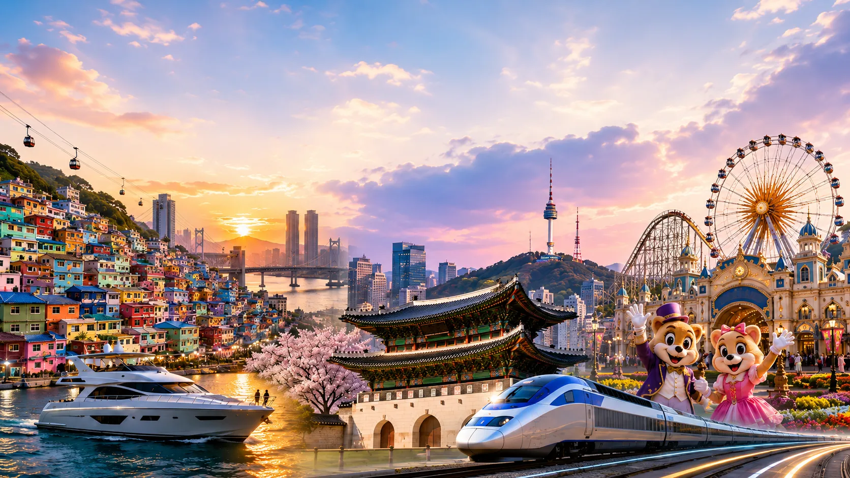 BUSAN - SEOUL - EVERLAND