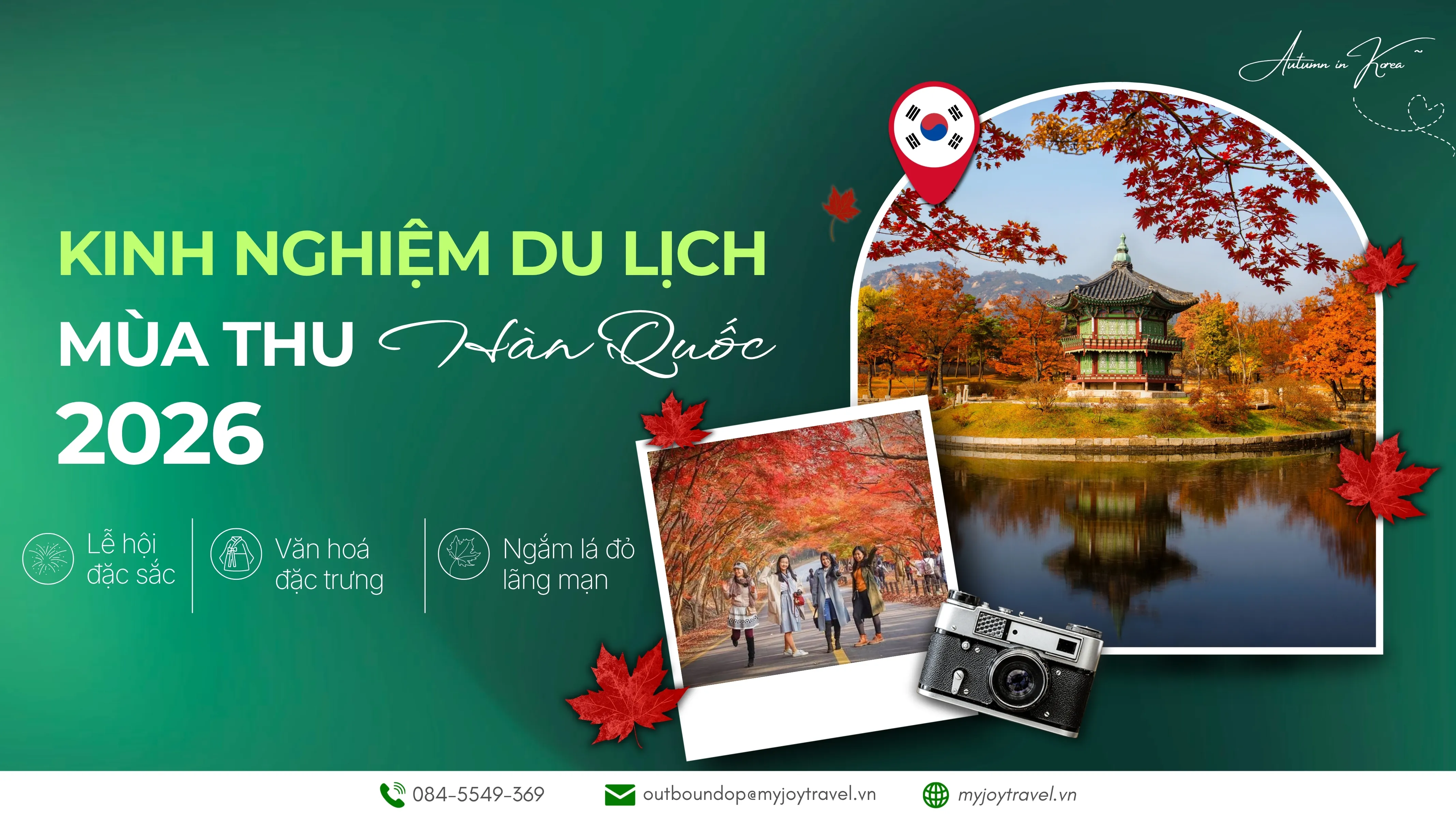 Travel to Korea in autumn 2026: Festivals, culture and red leaves