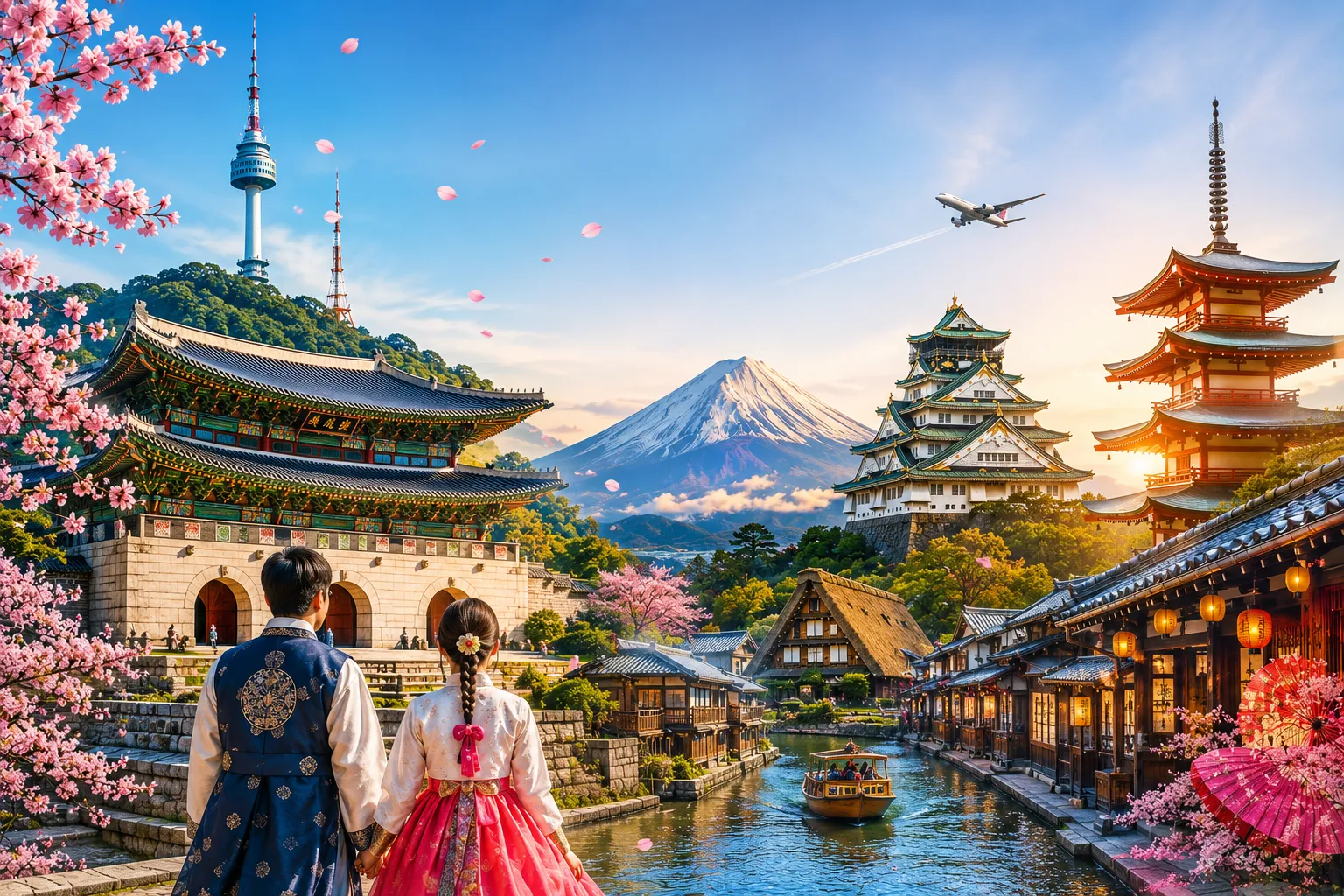 LIÊN TUYẾN HÀN NHẬT SEOUL - OSAKA - KYOTO - FUJI - TOKYO